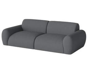 Dvoumístná pohovka Núvol Small, dark grey