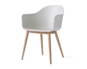 Židle Harbour Chair Wood, white / natural oak