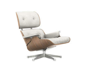 Křeslo Eames Lounge Chair, white pigmented walnut