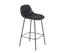 Barová stolička Fiber Stool 65cm, tube base, black