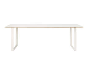 Stůl 70/70, 225 cm, white