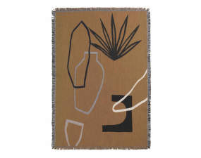 Deka Mirage Blanket, mustard