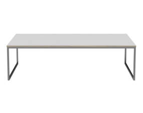 Konferenční stolek Como 60x120 low, white laminate/steel