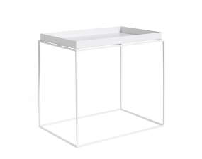 Stolek Tray Side Table Rectangular 40x60, white