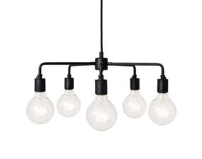 Lustr Leonard Chandelier, black