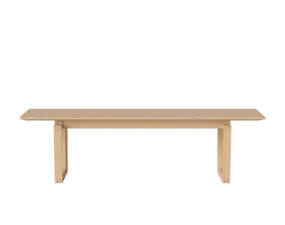 Lavice Nord 160 cm, white pigmented oiled oak