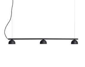 Závěsná lampa Blush rail 3, matt black
