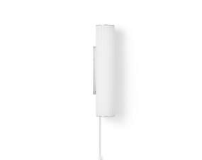 Nástěnná lampa Vuelta 40, white/stainless steel