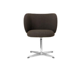 Jídelní židle Rico Swivel Hallingdal, dark grey brown