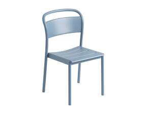 Židle Linear Steel Side Chair, pale blue
