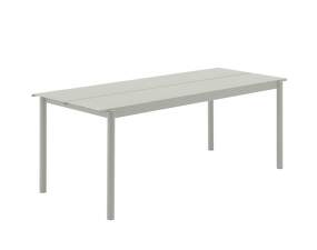 Stůl Linear Steel Table 200 cm, grey