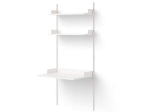 Policová sestava Study Shelf, white/white