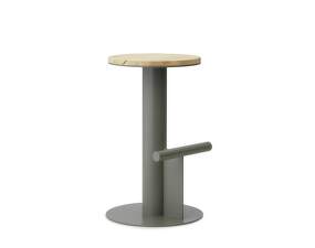 Barová stolička Pole 65, pine / grey