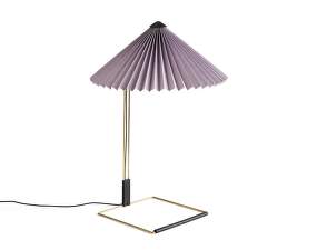 Stolní lampa Matin 380, polished brass / lavender