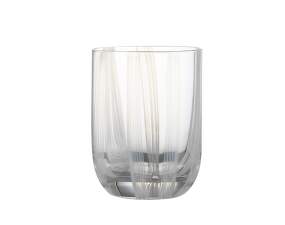 Sklenice Stripe Glass, white stripes