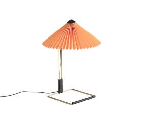 Stolní lampa Matin 300, polished brass / peach