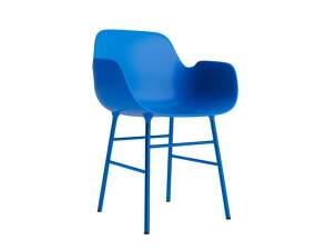 Židle Form s područkami, bright blue/bright blue