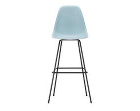 Barová židle Eames Plastic High, ice grey