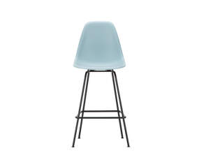 Barová židle Eames Plastic Low, ice grey