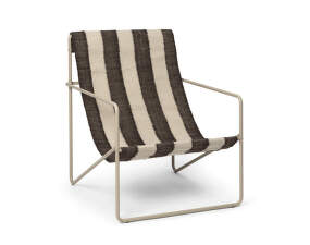 Křeslo Desert Lounge Chair, cashmere/chocolate