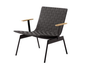 Křeslo s područkami Ville AV45, warm black