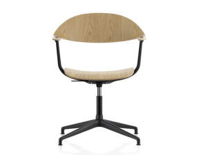 Kancelářská židle Mynt Plywood, natural oak/black