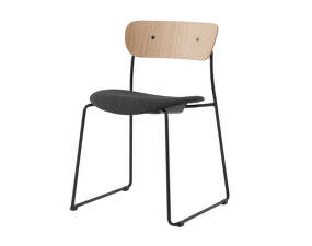 Židle Pavilion AV52, oak/Re-Wool 198