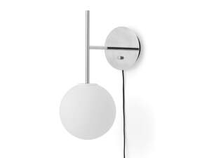 Nástěnná lampa TR Bulb Suspended, polished steel