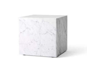 Odkládací stolek Plinth Cubic, Carrara