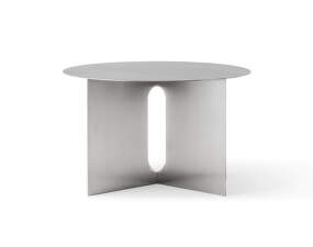 Konferenční stolek Androgyne Ø63, brushed steel