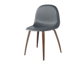 Židle 3D Dining Chair, rainy grey/american walnut