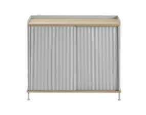 Komoda Enfold Sideboard Tall, oak/grey