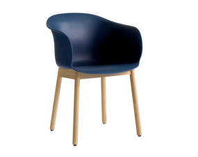 Židle Elefy JH30, blue midnight/oak