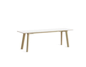 Lavice CPH Deux 215 L140, pearl white/beech