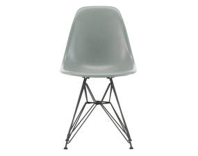 Židle Eames Fiberglass DSR, sea foam green/black