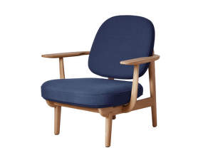 Lounge chair JH97, dark blue