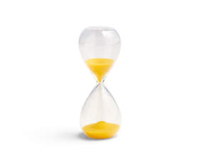 Přesýpací hodiny Time S (3 min), lemon yellow