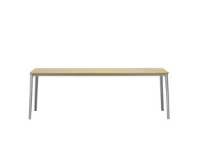 Jídelní stůl Plate 100x220, natural oak table top/grey base