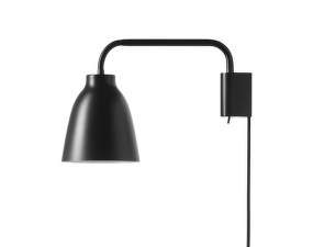 Nástěnná lampa Caravaggio, matt black