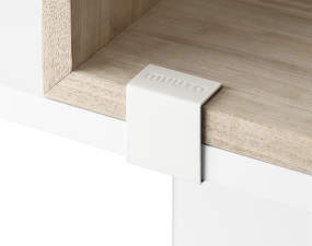 Svorky Stacked 2ks, white