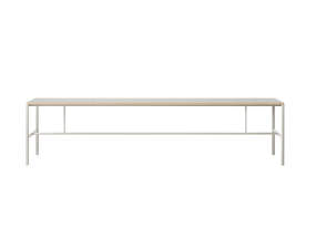 Stůl Mies C1, light grey/grey linoleum/oak