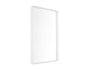 Nástěnné zrcadlo Norm Wall Mirror Rectangular, white