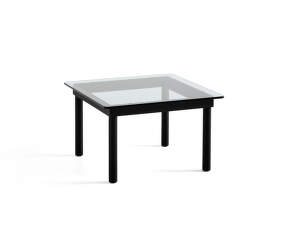 Konferenční stolek Kofi 60x60, black/clear