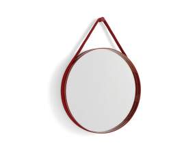 Zrcadlo Strap Mirror 50cm, red