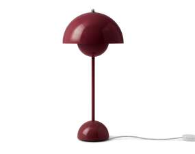 Stolní lampa Flowerpot VP3, dark plum