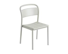 Židle Linear Steel Side Chair, grey