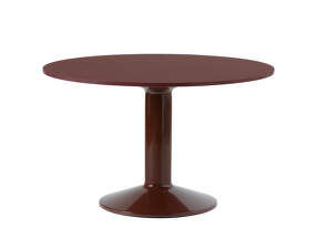Stůl Midst Ø120, dark red