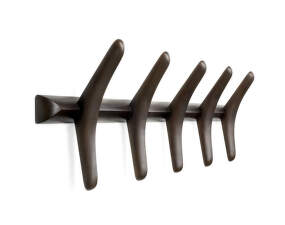 Věšák PI Wall Coat Rack, dark brown