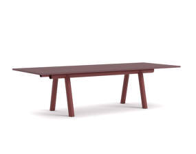 Stůl Boa 280x110x75 cm, barn red / burgundy linoleum