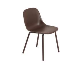 Zahradní židle Fiber Outdoor Side Chair, brown red